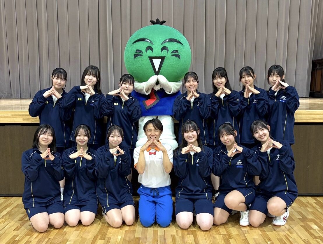 阿波高校ダンス部との防災ダンス撮影