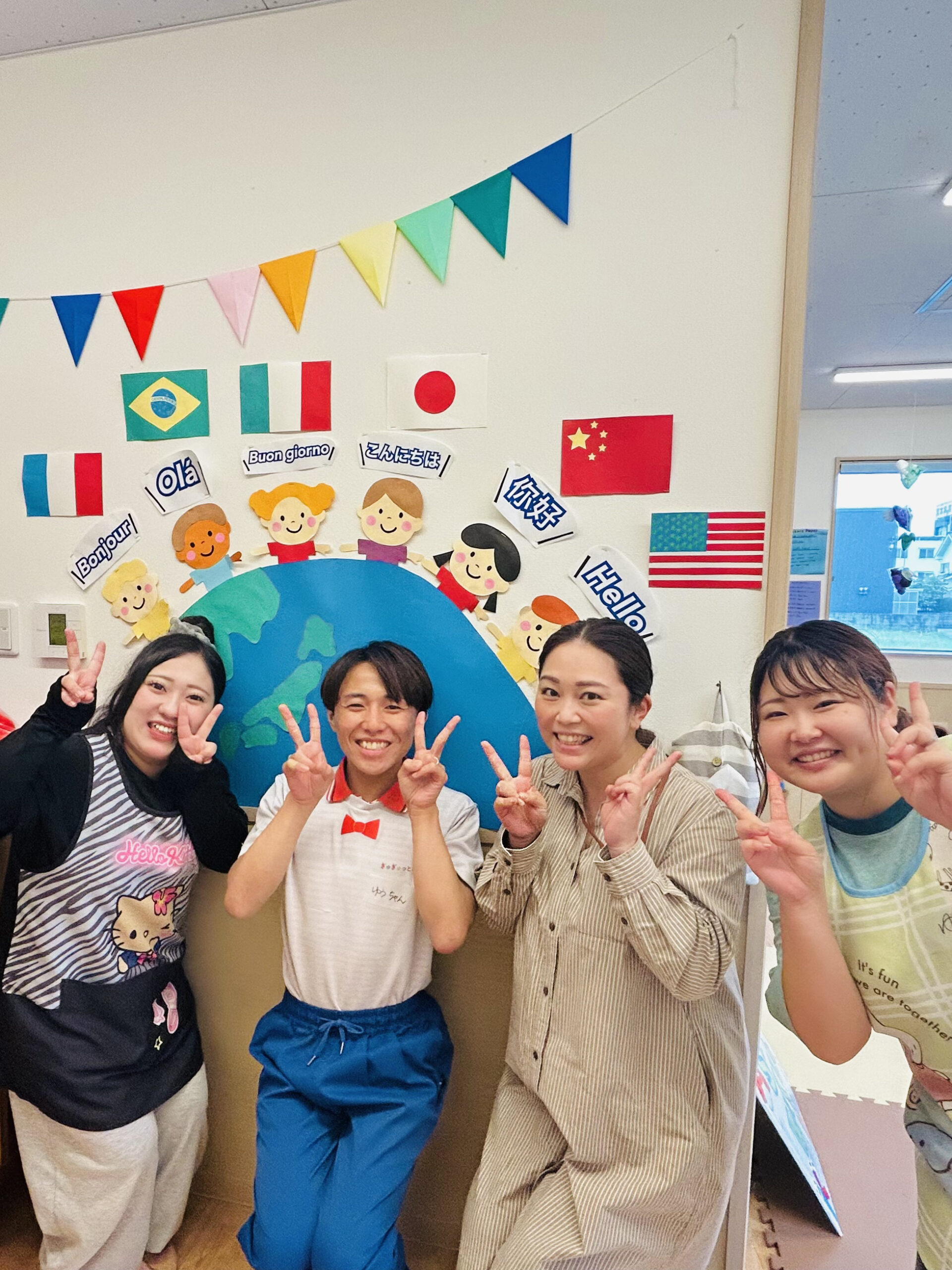 SKY保育園での公開保育の様子